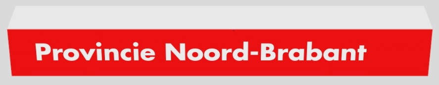 Logo balk Provincie Noord-Brabant